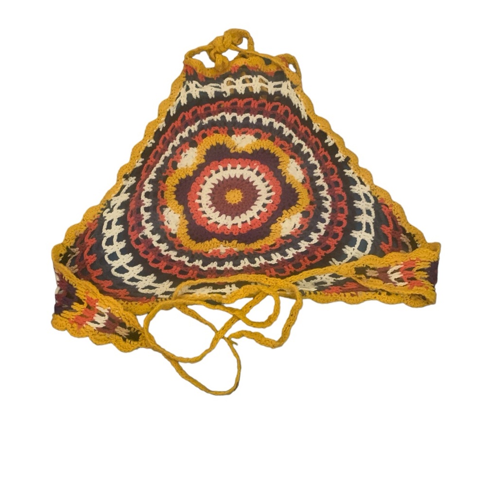 Crochet halter top